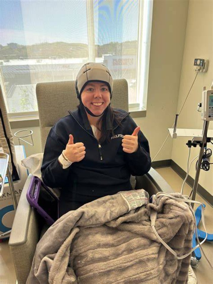 Flashback: Emily&nbsp;was first diagnosed with osteosarcoma in 2018 and underwent 10 rounds of chemotherapy and a limb salvage surgery to remove some of her bone and save her leg